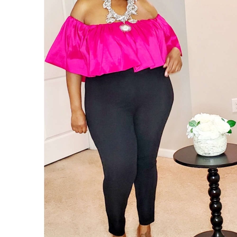 Black and pink jumpsuit